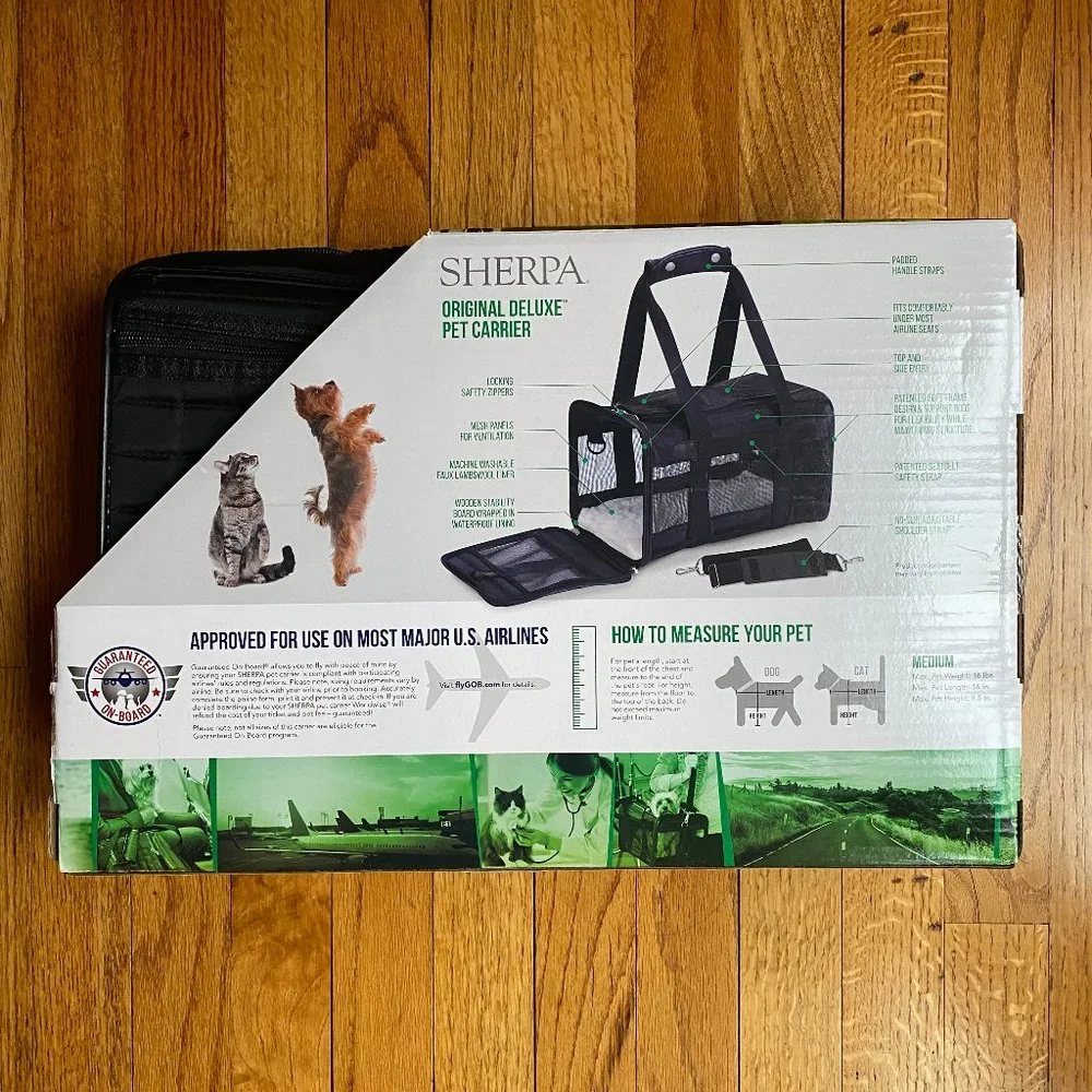 Sherpa Original Deluxe Pet Carrier - Medium
